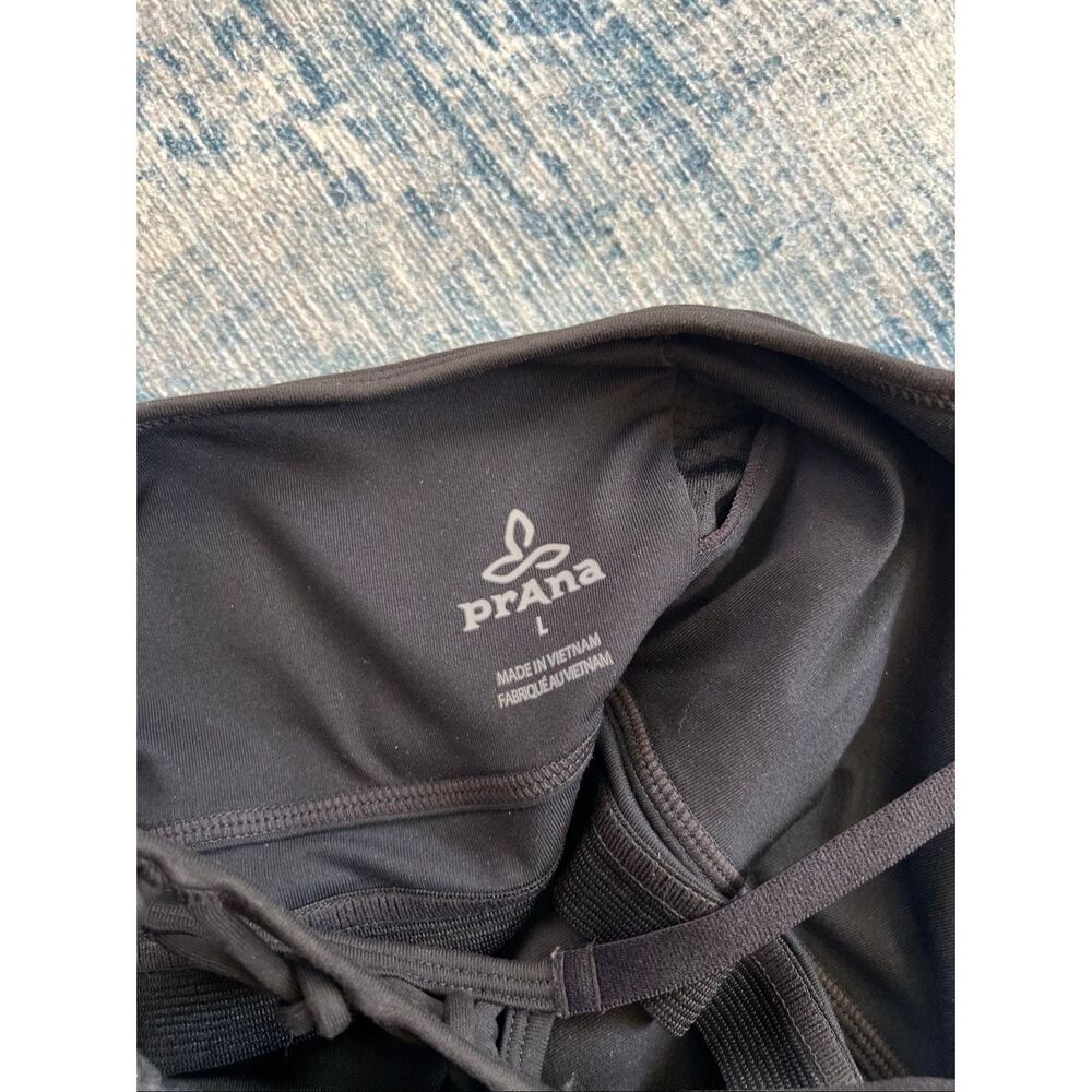 PrAna Black Elixir Cami Athletic Tank Top Women's Large - Picture 6 of 7